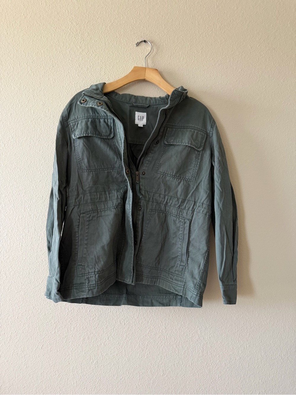GAP Olive Green Military Field Jacket